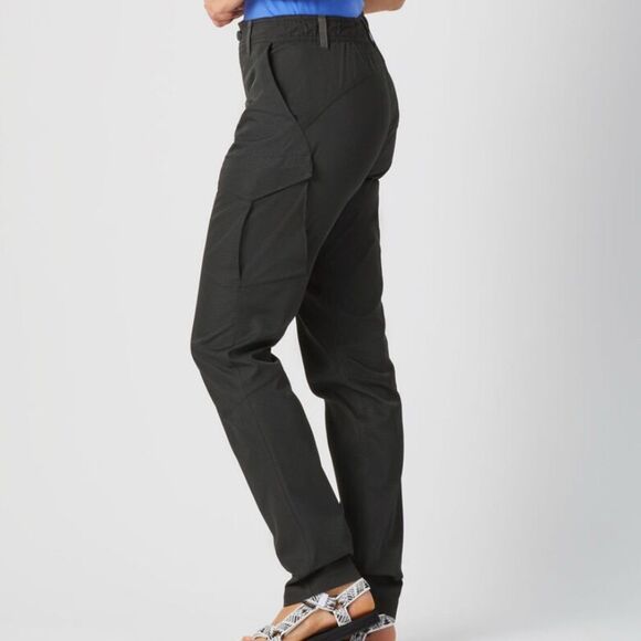 Duluth Trading Co women’s breezeshooter black slim leg ripstop work pant size 16 - Picture 2 of 8